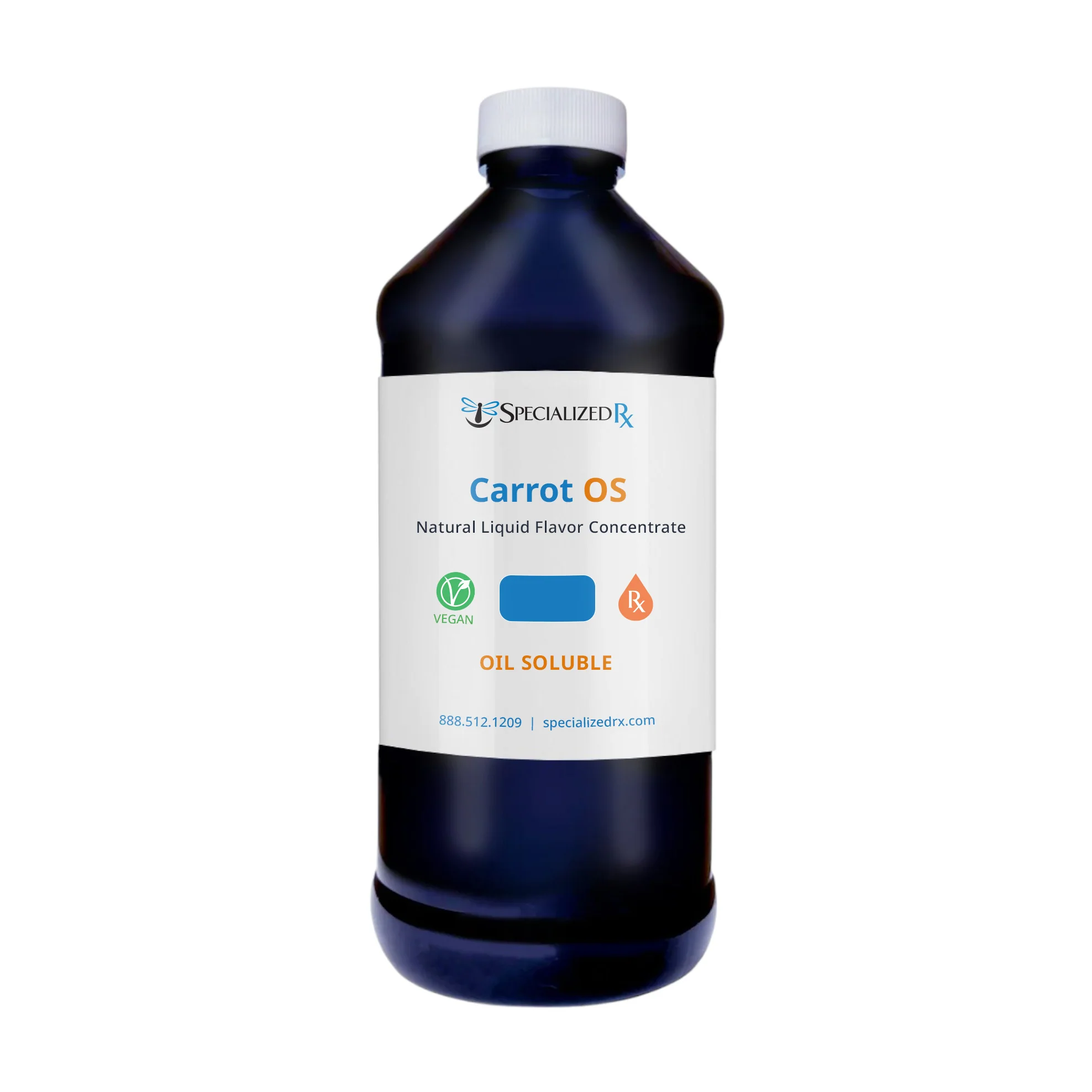 Carrot OS Natural Liquid Flavor Concentrate (Vegan)