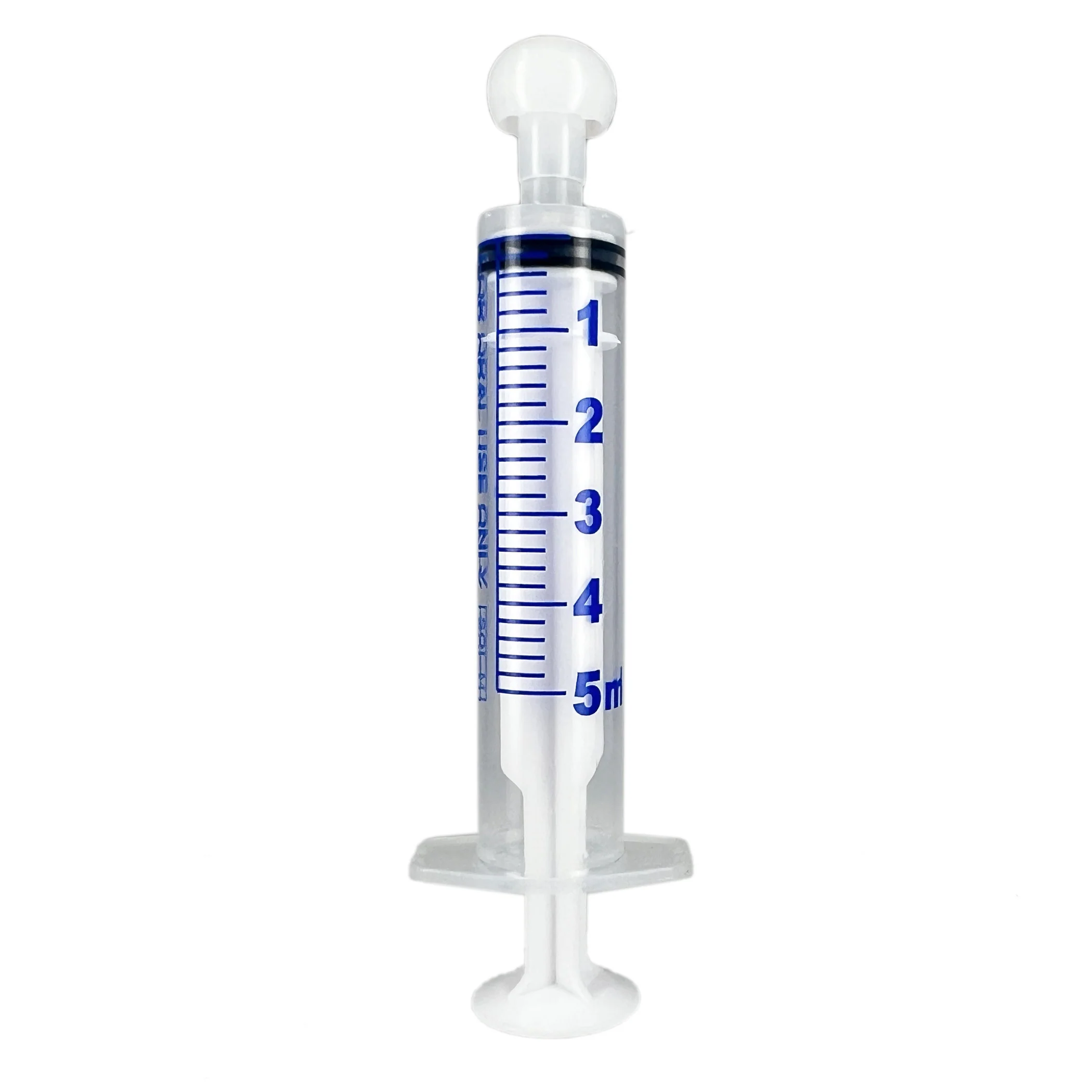 Syringes, Oral Dispensing (Clear w/ White Tip Caps, 5 mL)
